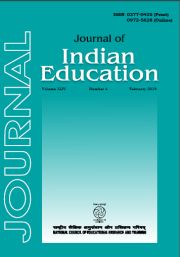  Journal of Indian Education