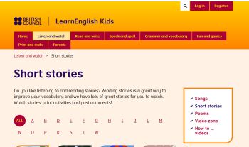 British Council – LearnEnglish Kids