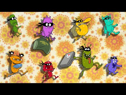 GERMS The Grimes Funny rhyming bathtime bedtime stories for kids