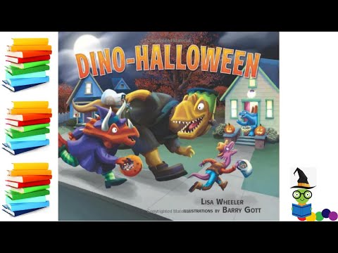 Dino-Halloween - Halloween Kids Books Read Aloud