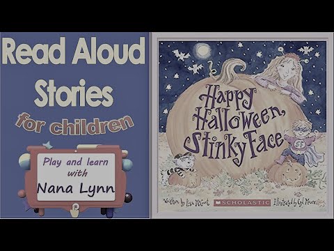 KIDS BOOKS READ ALOUD Happy Halloween Stinky Face
