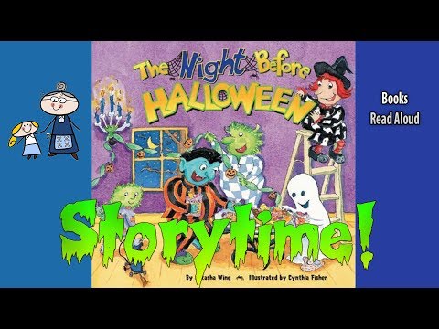 THE NIGHT BEFORE HALLOWEEN Read Aloud Halloween Stories for Kids Childrens Halloween Books