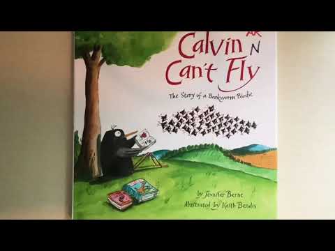 Calvin Cant Fly: The story of a bookworm birdie by Jennifer Berne