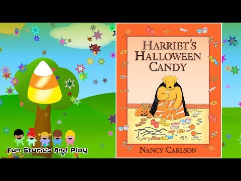 HARRIETS HALLOWEEN CANDY - Kids Stories Read Aloud Childrens Read Along Fun Stories Play