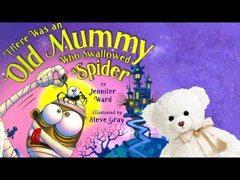 Halloween Kids Book Read Aloud There Was an Old Mummy Who Swallowed a Spider by Jennifer Ward