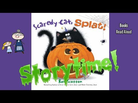 SCAREDY-CAT SPLAT Read Aloud Halloween Stories Halloween Book Read Along