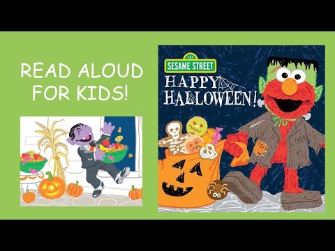 Sesame Street HAPPY HALLOWEEN Book Read Aloud For KIDS