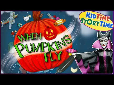 When Pumpkins Fly Halloween Book for Kids Read Aloud