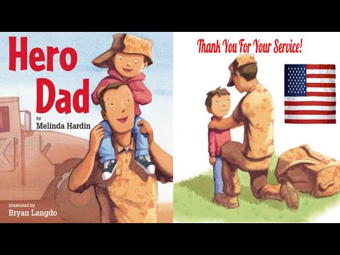 Hero Dad Book Read Aloud Happy Memorial Day herodadbook memorialdaybooksforkids