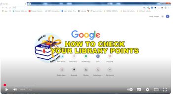 How to Check Your Library Points Online